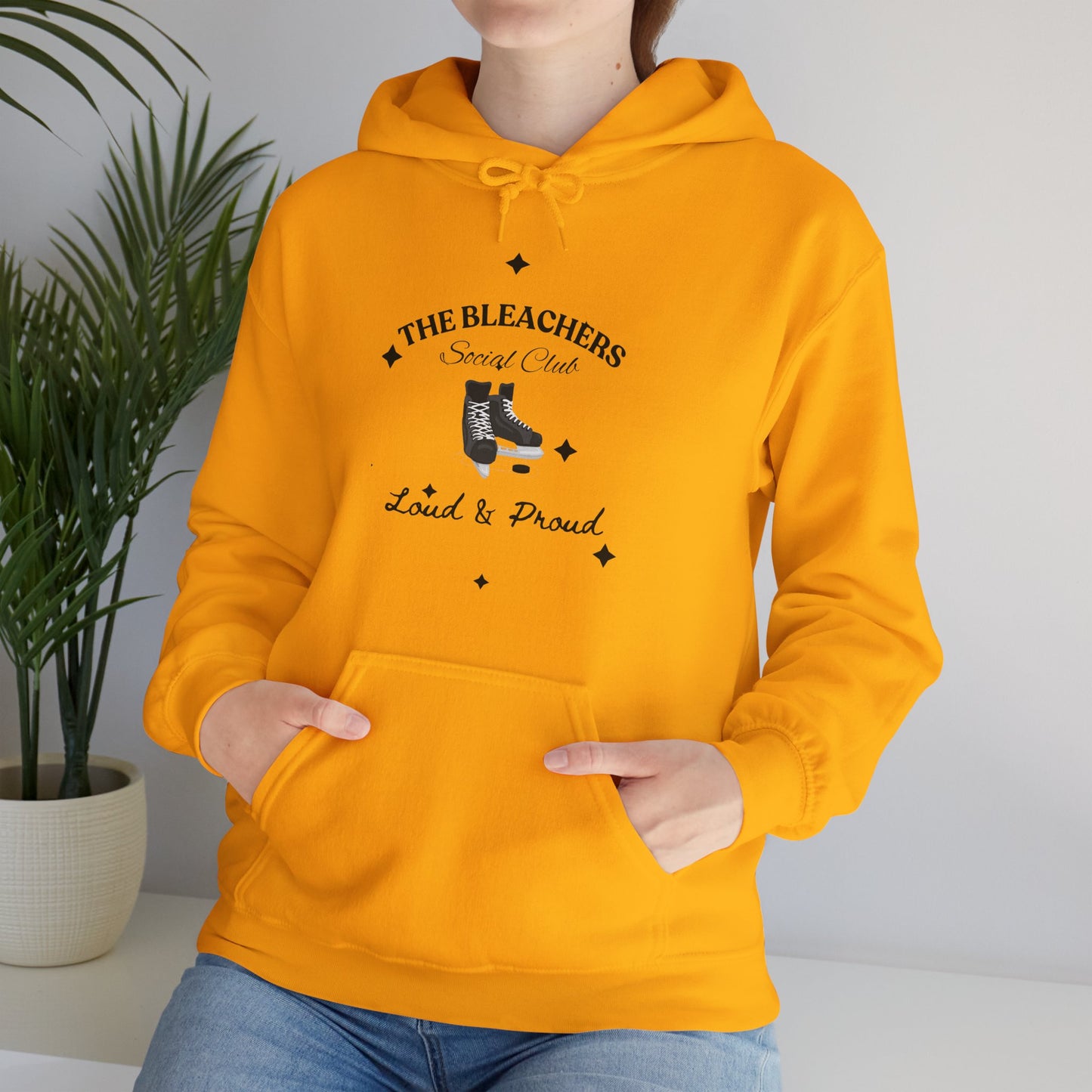 The Bleachers Social Club Unisex Hooded Sweatshirt