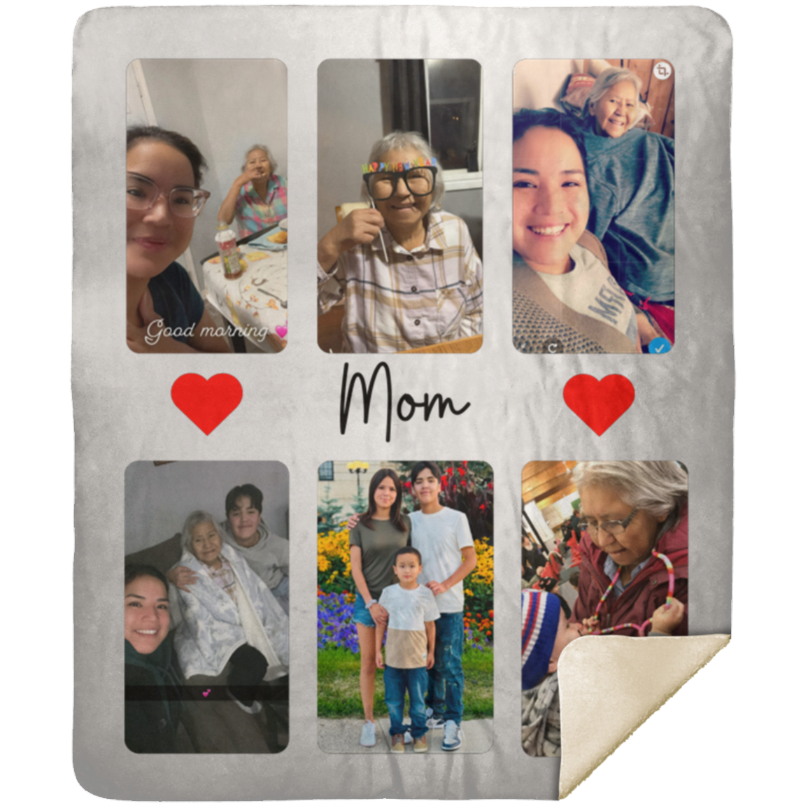 Personalized Sherpa Blanket 50x60