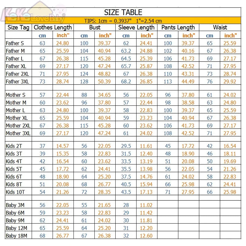 Festive Family Pajama Set