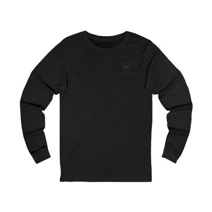 Long Sleeve Tee — Trinity Camp Tee with Minimal Teepee Graphic