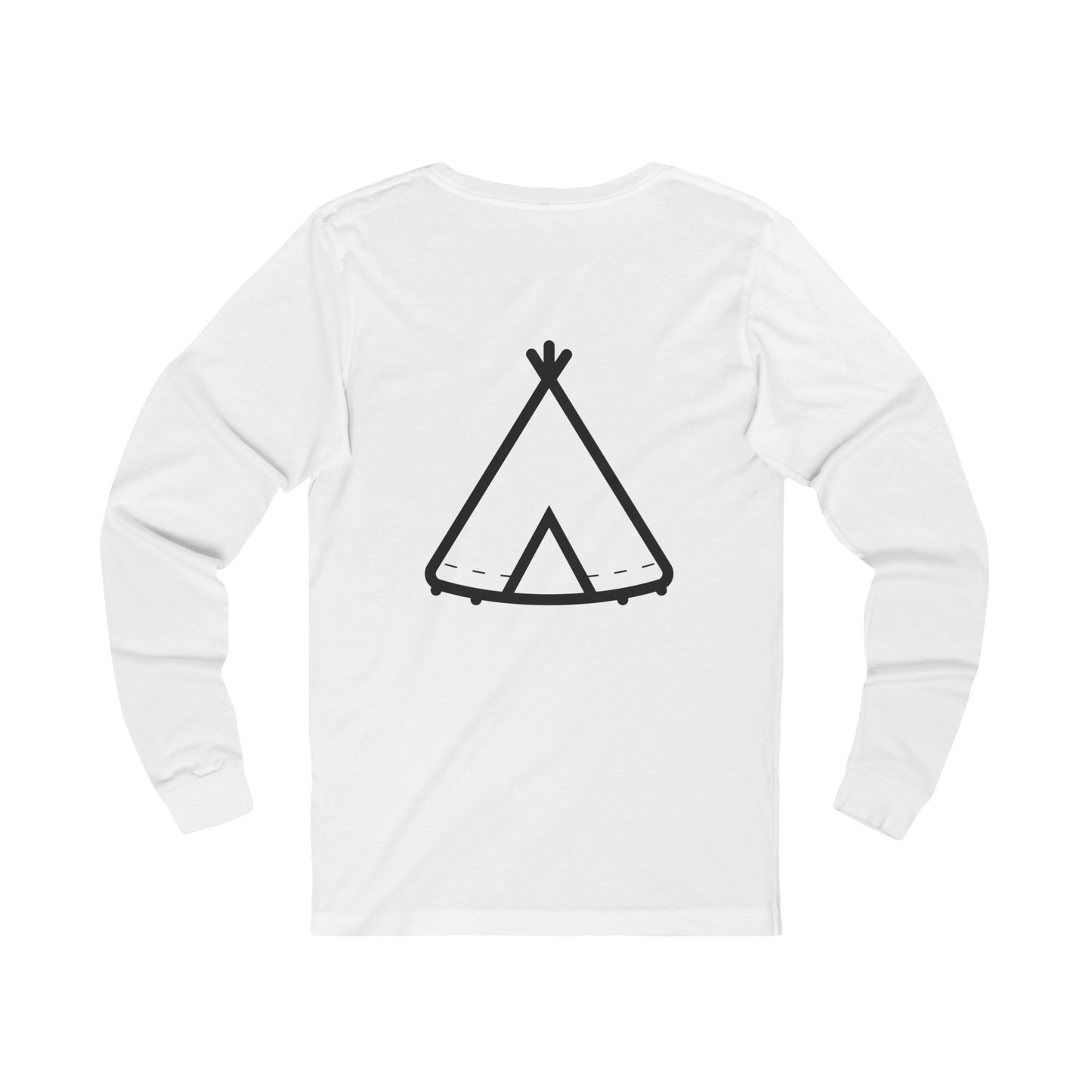 Trinity Souvenir Long Sleeve Tee — Camp Teepee Logo