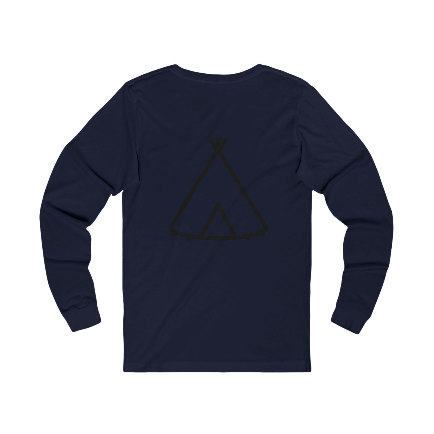 Trinity Souvenir Long Sleeve Tee — Camp Teepee Logo