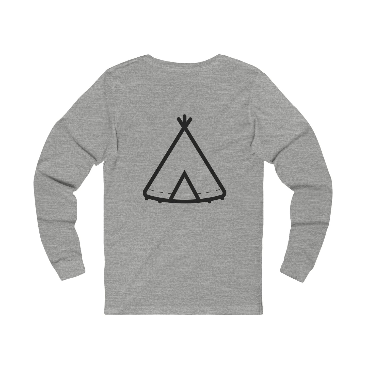 Trinity Souvenir Long Sleeve Tee — Camp Teepee Logo