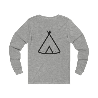 Trinity Souvenir Long Sleeve Tee — Camp Teepee Logo