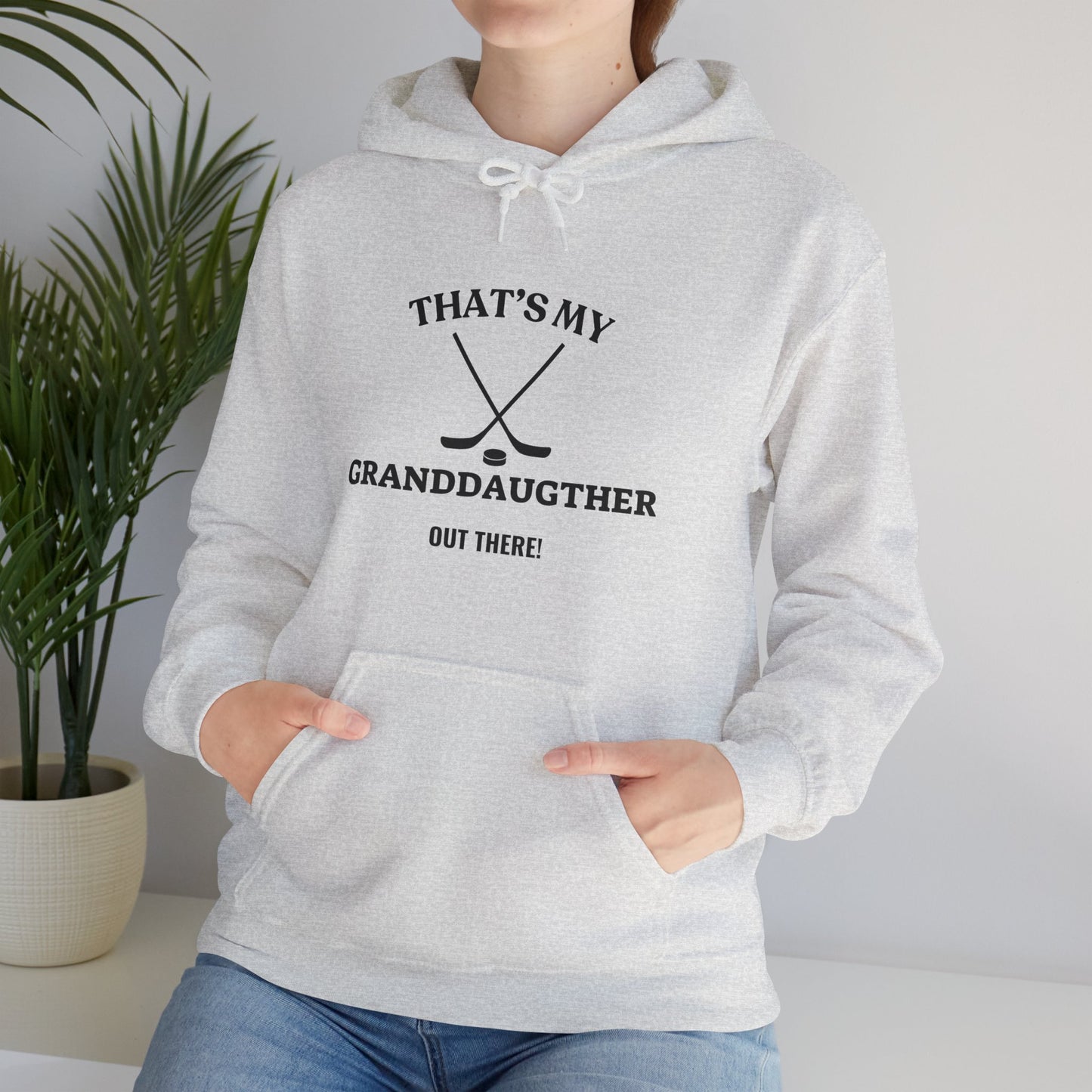 That's my Granddaughter Unisex Heavy Hooded Sweatshirt