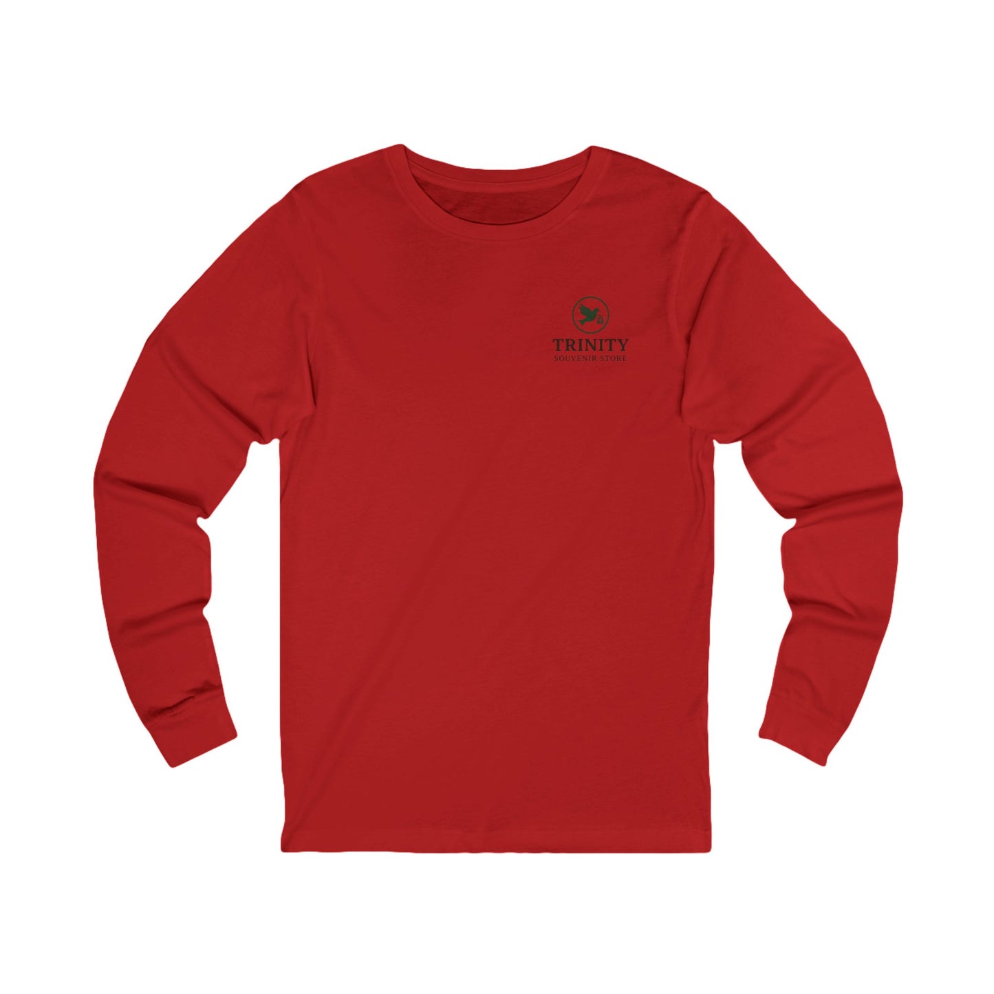 Long Sleeve Tee — Trinity Camp Tee with Minimal Teepee Graphic