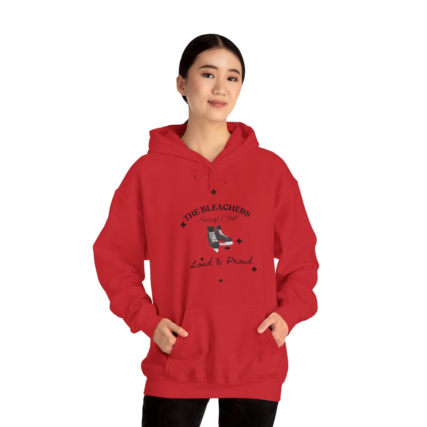 The Bleachers  Social Club Unisex Hooded Sweatshirt