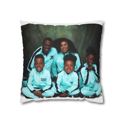 Spun Polyester Square Pillowcase