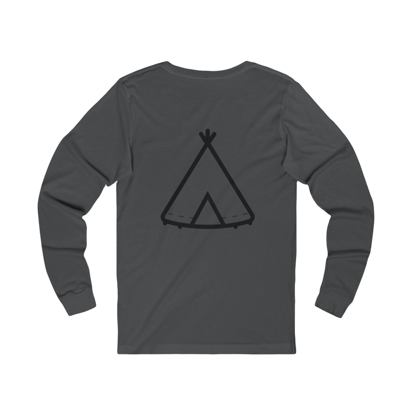 Trinity Souvenir Long Sleeve Tee — Camp Teepee Logo