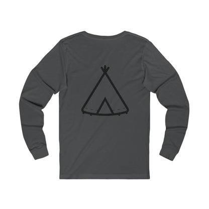 Trinity Souvenir Long Sleeve Tee — Camp Teepee Logo