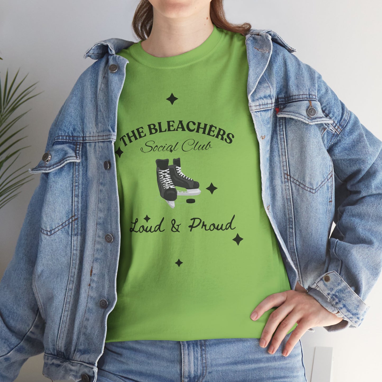 Bleachers Social Club Unisex  Cotton Tee