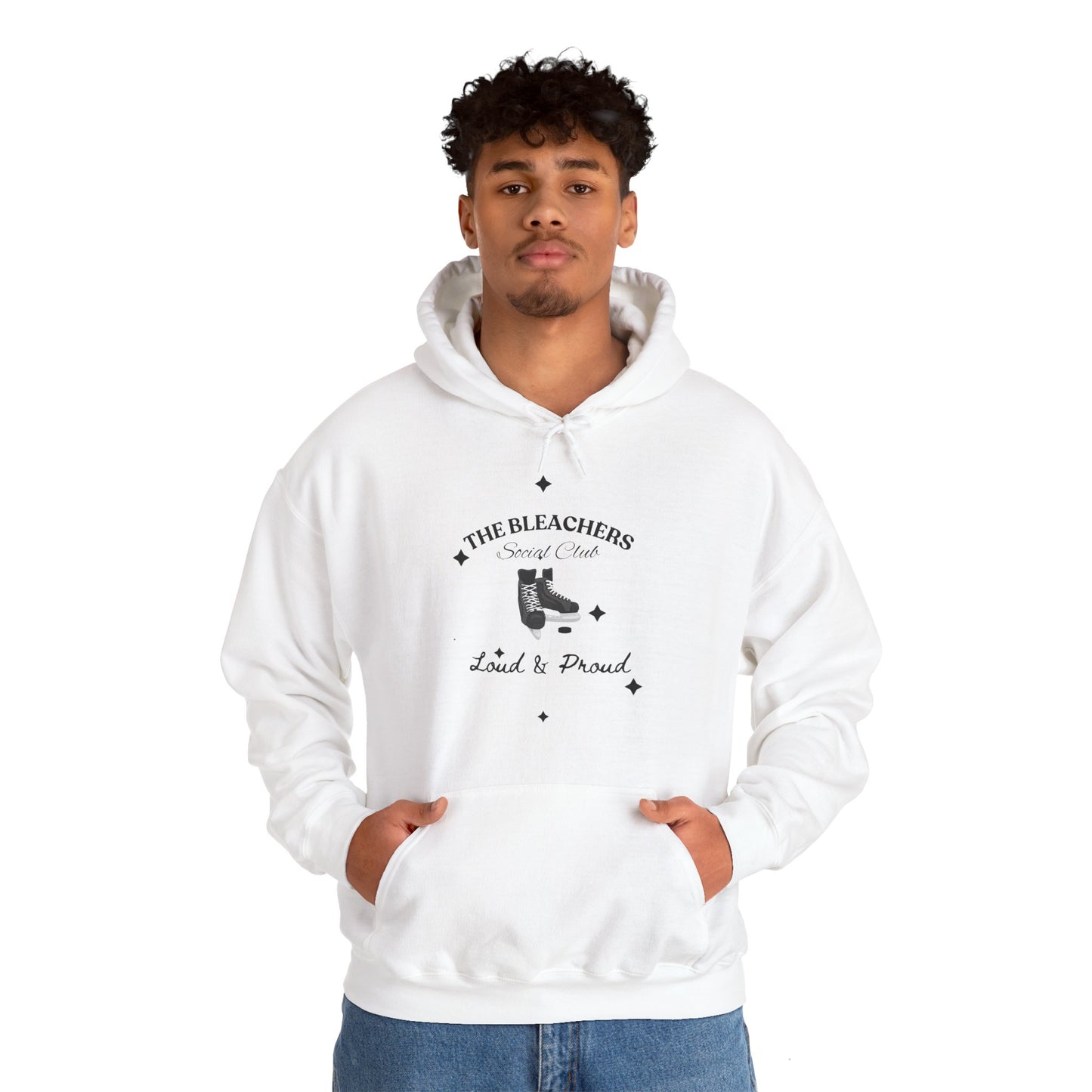 The Bleachers  Social Club Unisex Hooded Sweatshirt