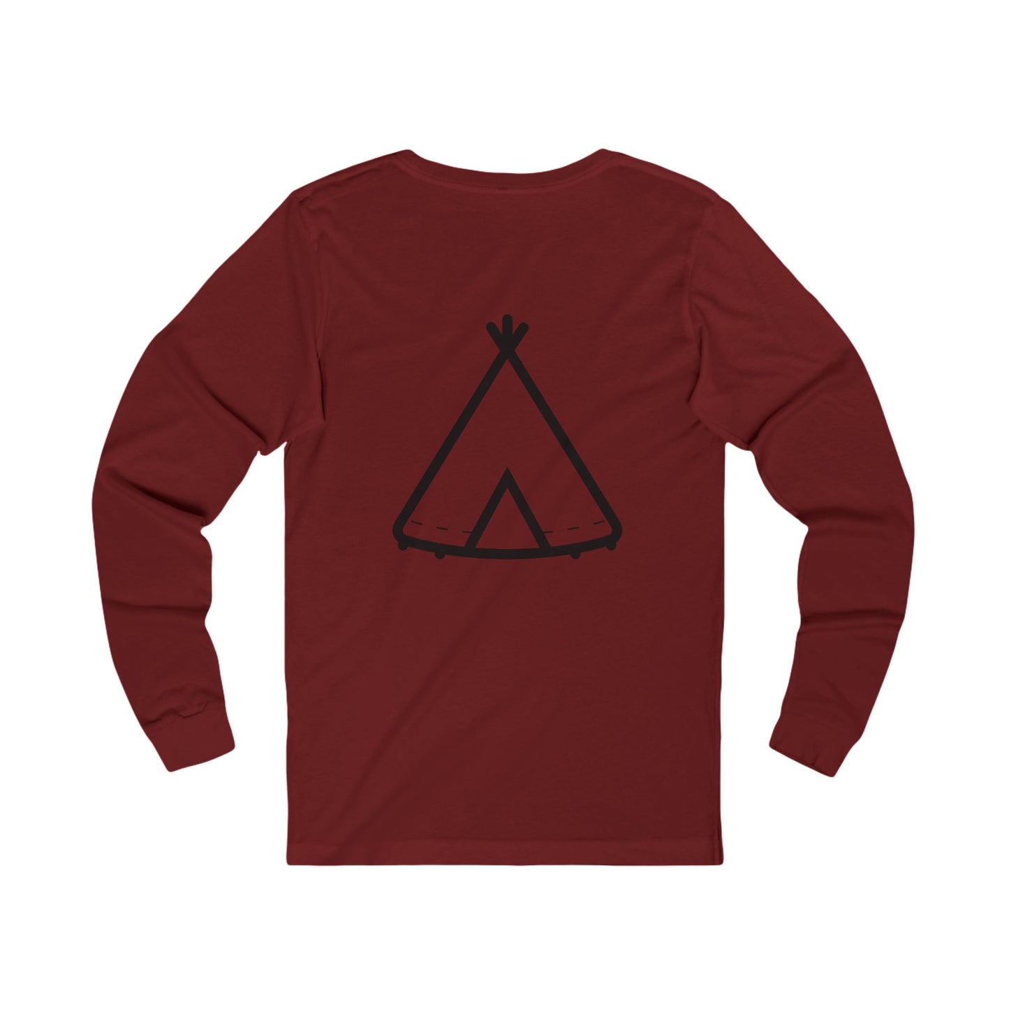 Trinity Souvenir Long Sleeve Tee — Camp Teepee Logo