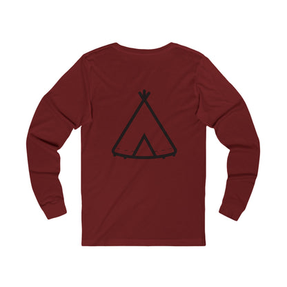 Trinity Souvenir Long Sleeve Tee — Camp Teepee Logo