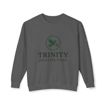 Trinity Souvenir Crewneck Sweatshirt — Dove Logo & Teepee Back Graphic