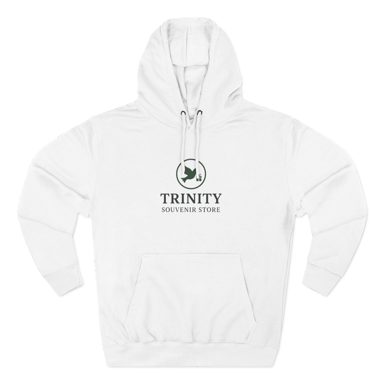 Trinity Souvenir Store Logo Hoodie — 'Somefun' Back Print