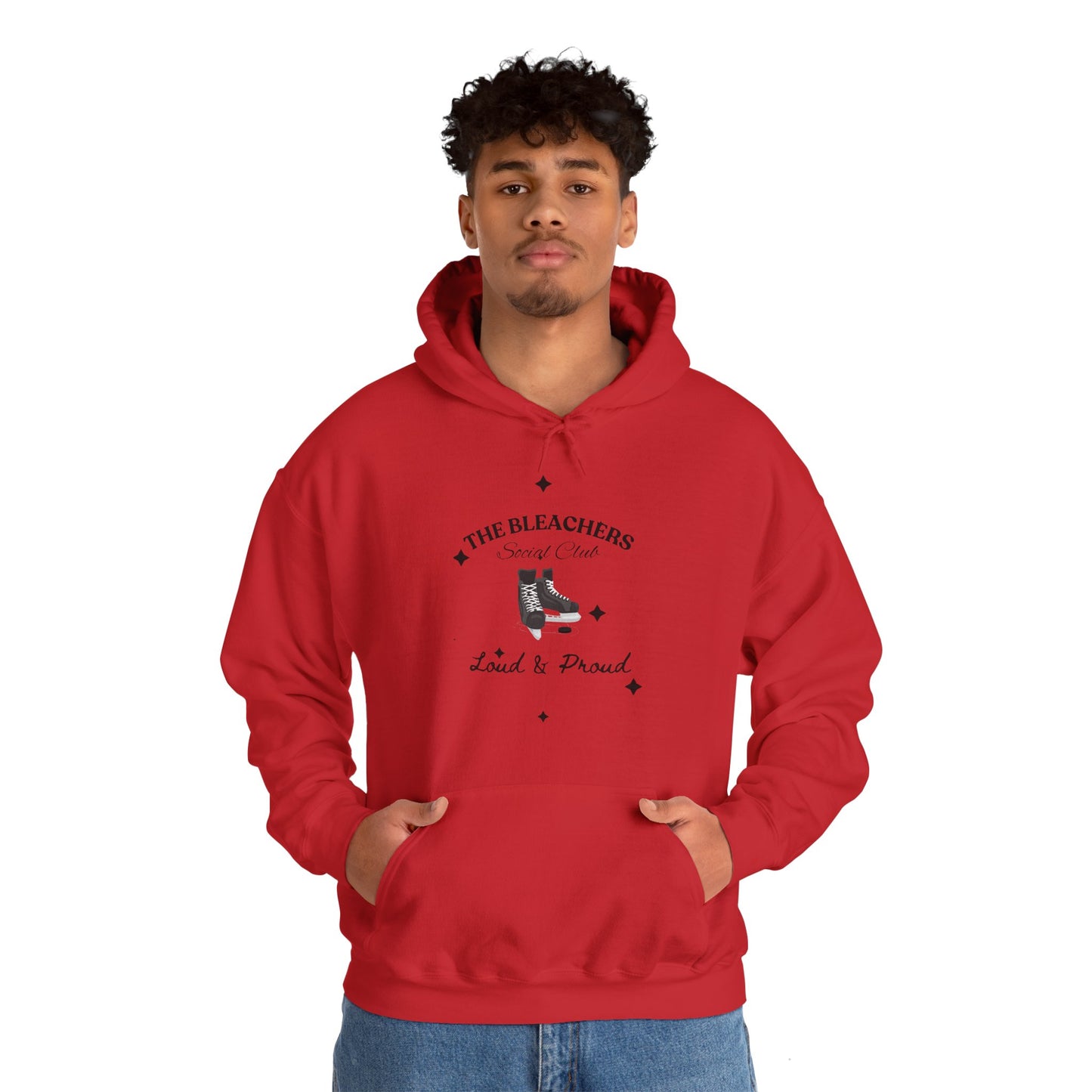 The Bleachers  Social Club Unisex Hooded Sweatshirt