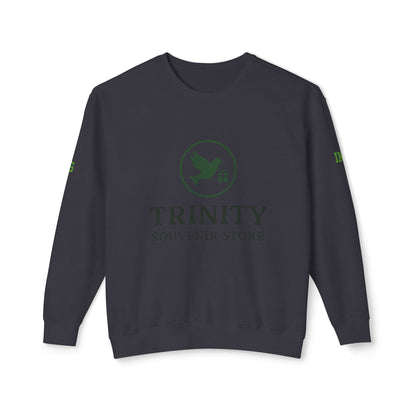 Trinity Souvenir Crewneck Sweatshirt — Dove Logo & Teepee Back Graphic