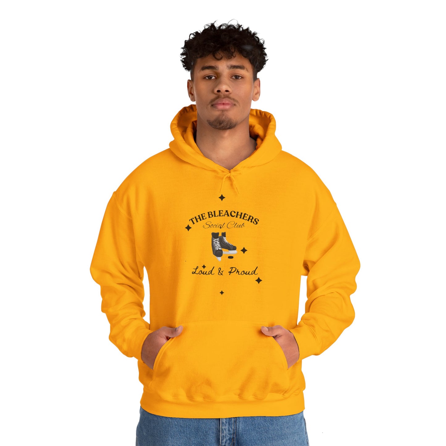 The Bleachers  Social Club Unisex Hooded Sweatshirt