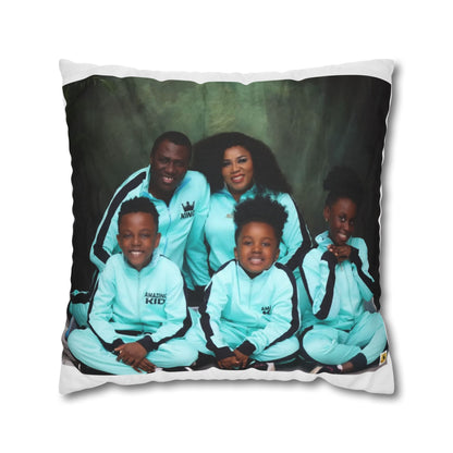 Spun Polyester Square Pillowcase