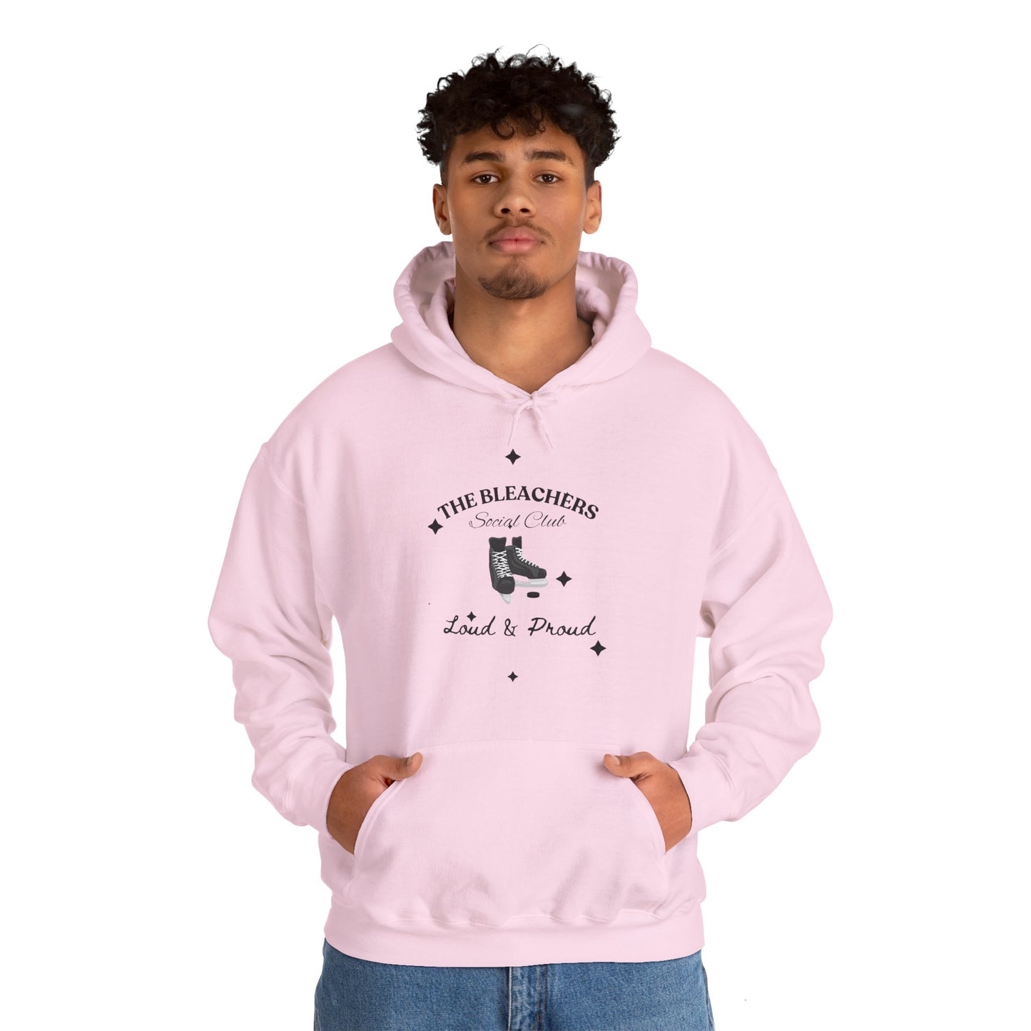 The Bleachers  Social Club Unisex Hooded Sweatshirt