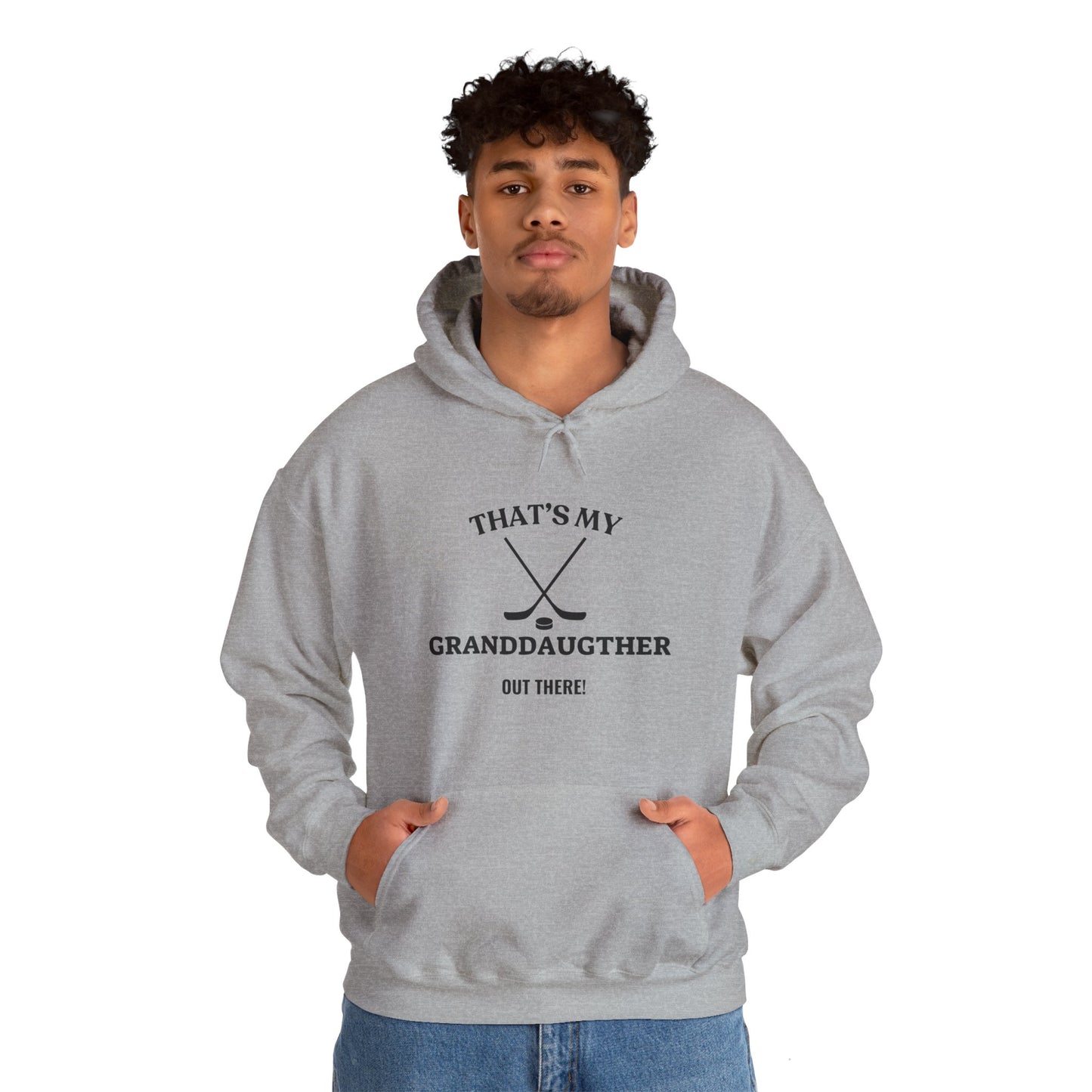 That's my Granddaughter Unisex Heavy Hooded Sweatshirt