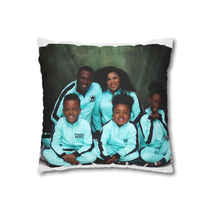 Spun Polyester Square Pillowcase