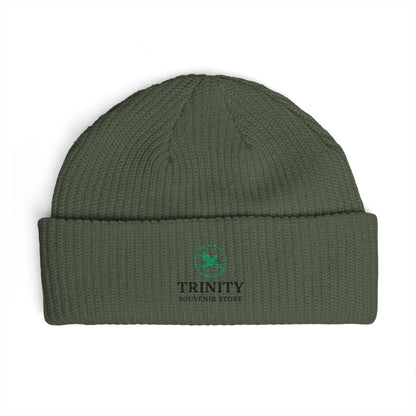 Trinity Logo Cuff Beanie – Embroidered Winter Knit Hat