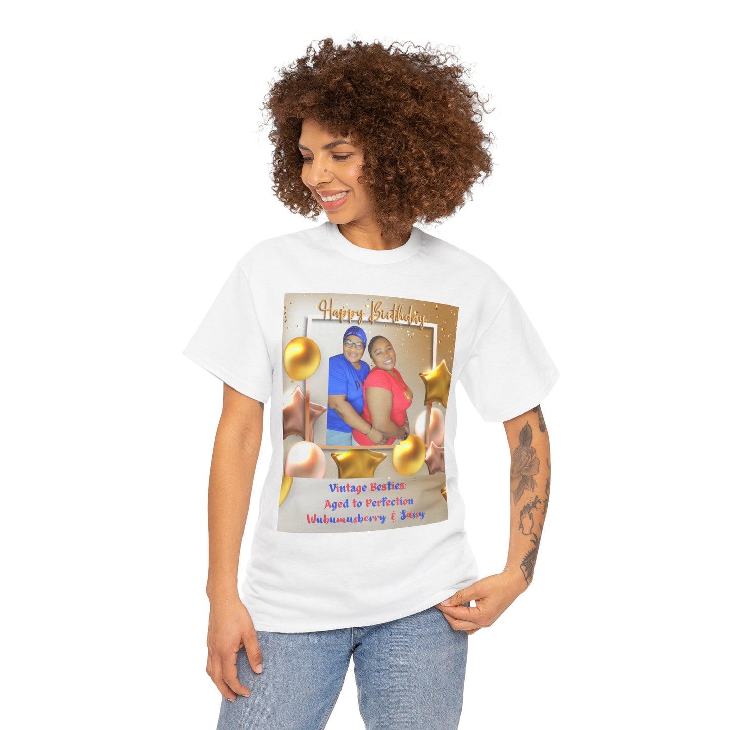 Unisex Heavy Cotton Birthday Tee