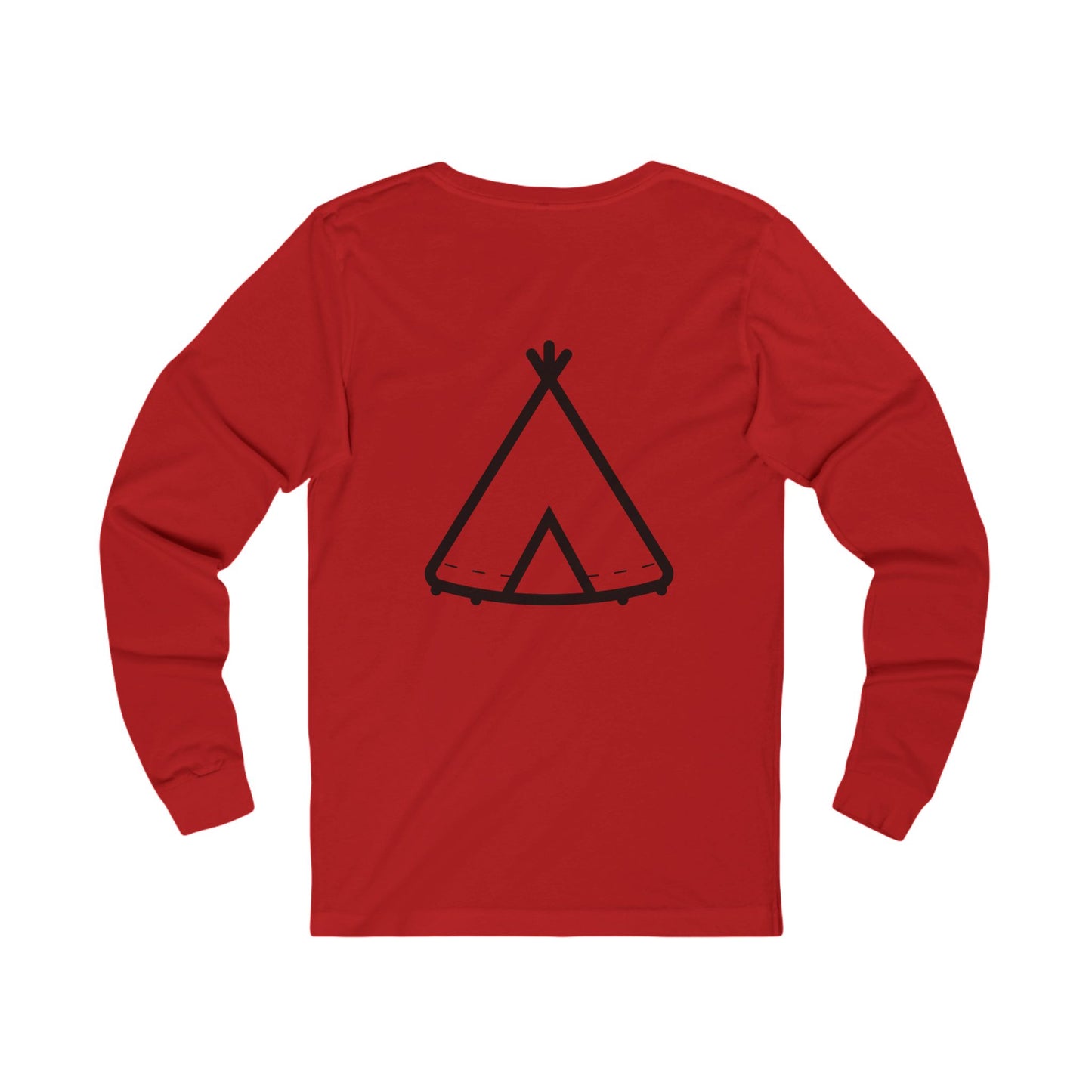 Trinity Souvenir Long Sleeve Tee — Camp Teepee Logo