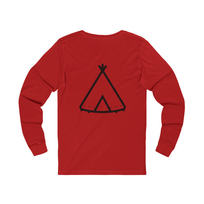Trinity Souvenir Long Sleeve Tee — Camp Teepee Logo