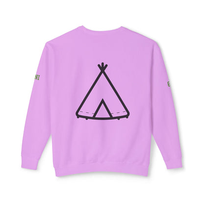 Trinity Souvenir Crewneck Sweatshirt — Dove Logo & Teepee Back Graphic