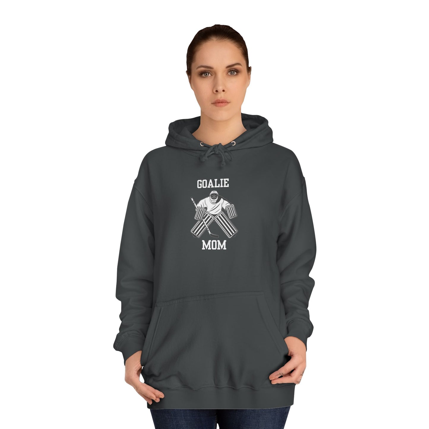 Goalie Mom College Hoodie