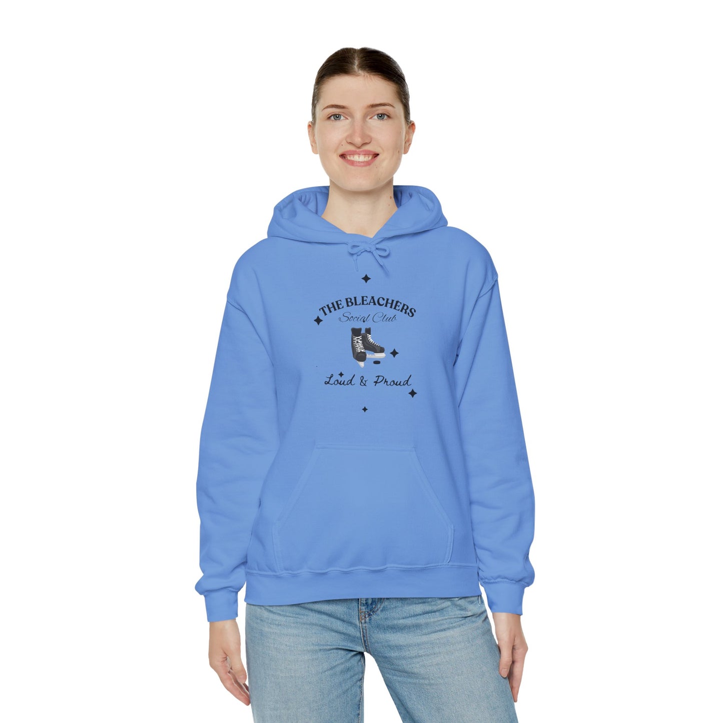 The Bleachers  Social Club Unisex Hooded Sweatshirt