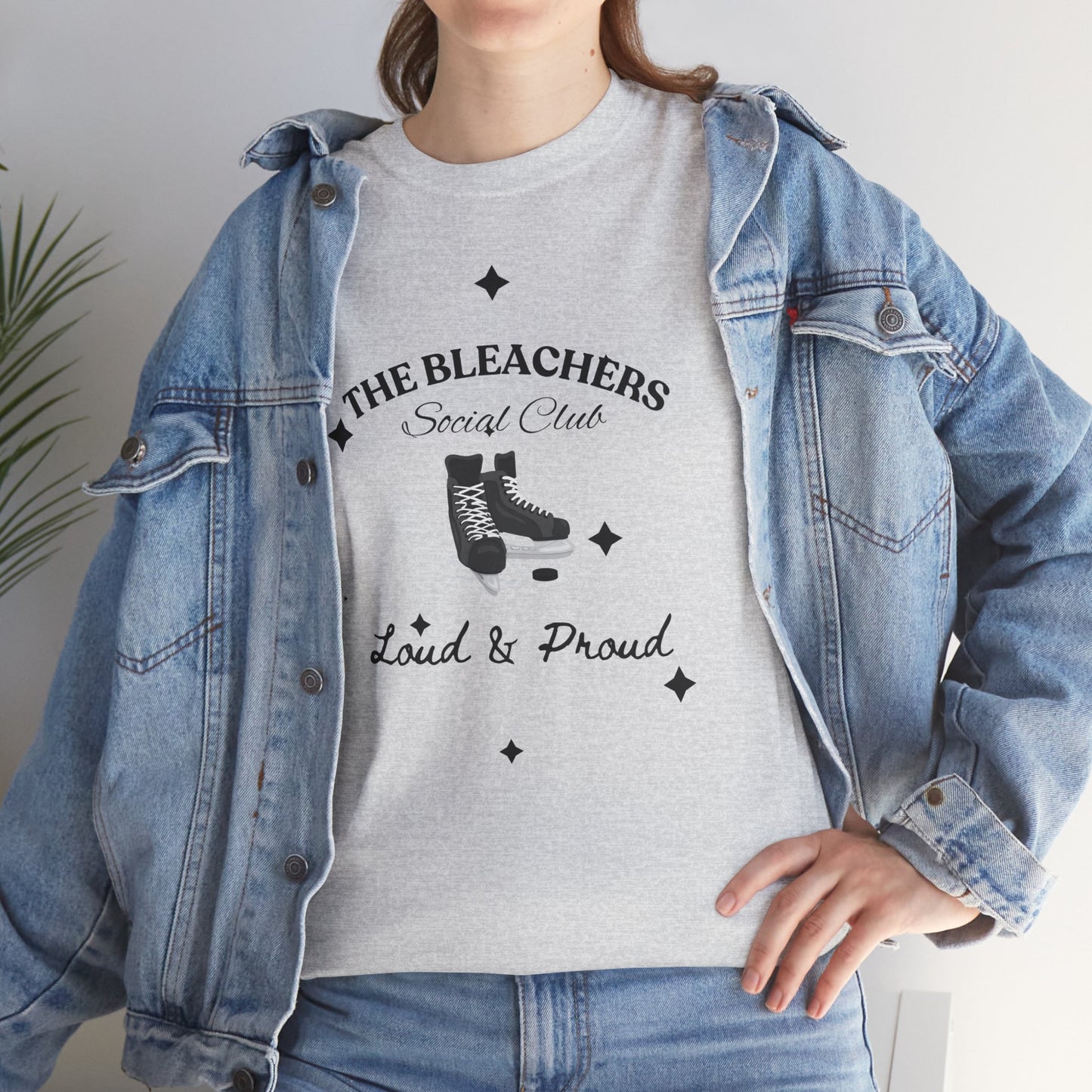 Bleachers Social Club Unisex  Cotton Tee