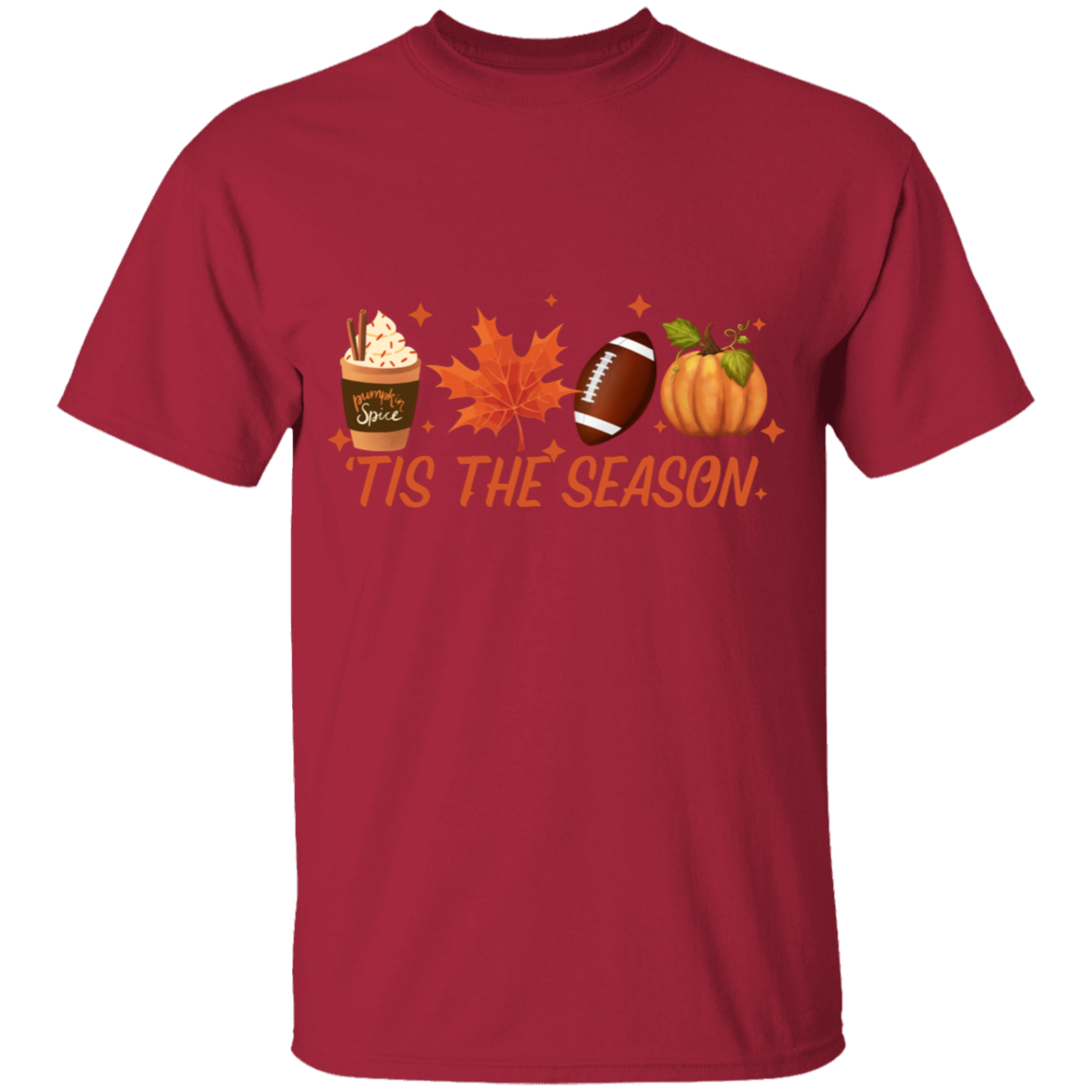 Tis the Season Youth T-Shirt, Fall Coffee Shirt, Hot Coffee Shirt, Fall Shirt, Pumpkin Latte Drink, Thanksgiving, Pumpkin Spice Shirt