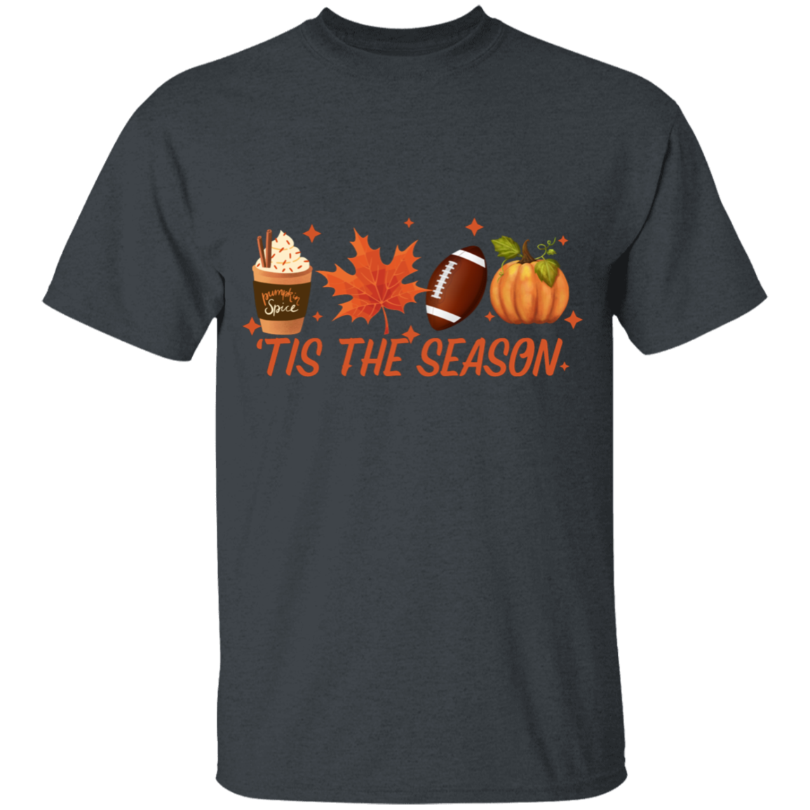 Tis the Season Youth T-Shirt, Fall Coffee Shirt, Hot Coffee Shirt, Fall Shirt, Pumpkin Latte Drink, Thanksgiving, Pumpkin Spice Shirt