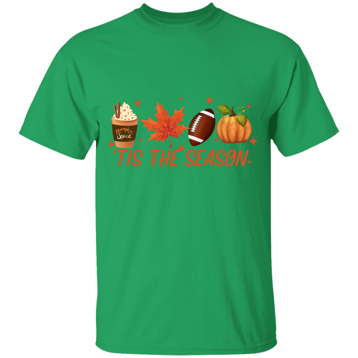 Tis the Season Youth T-Shirt, Fall Coffee Shirt, Hot Coffee Shirt, Fall Shirt, Pumpkin Latte Drink, Thanksgiving, Pumpkin Spice Shirt