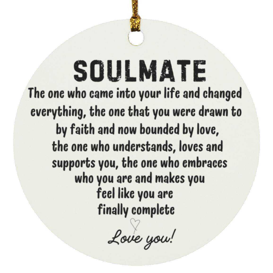 Soulmate Ornament