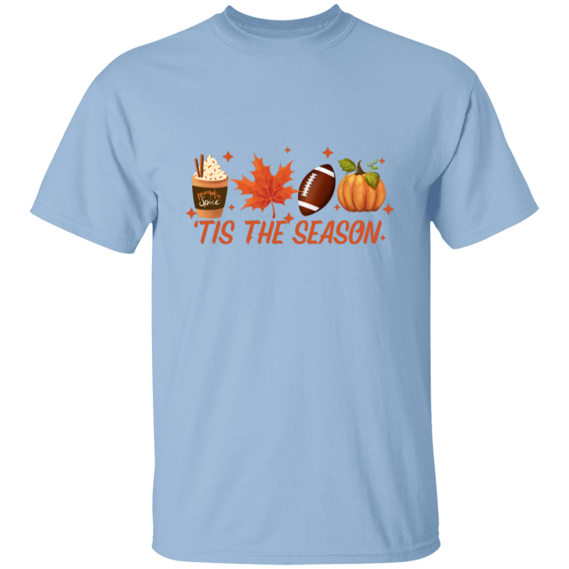 Tis The Season, Fall coffee  T-Shirt, Hot Coffee Shirt, Coffee Lovers Shirt, fAll Shirt, Pumpkin Latte Drink, Thanksgiving, Pumpkin Spice Shirt