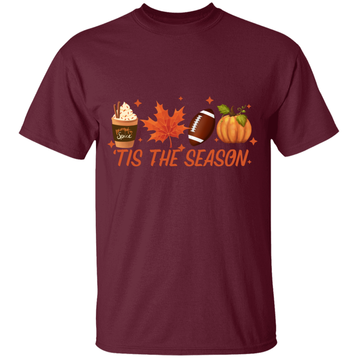 Tis the Season Youth T-Shirt, Fall Coffee Shirt, Hot Coffee Shirt, Fall Shirt, Pumpkin Latte Drink, Thanksgiving, Pumpkin Spice Shirt