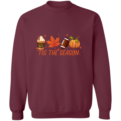 Tis The Season Sweatshirt, Fall Coffee Shirt, Hot Coffee Sweatshirt, Coffee Lovers Sweatshirt, Fall Sweatshirt, Pumpkin Latte Drink, Thanksgiving, Pumpkin Spice Sweatshirt