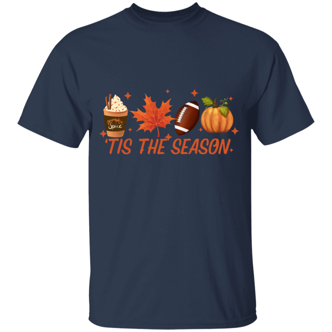 Tis the Season Youth T-Shirt, Fall Coffee Shirt, Hot Coffee Shirt, Fall Shirt, Pumpkin Latte Drink, Thanksgiving, Pumpkin Spice Shirt