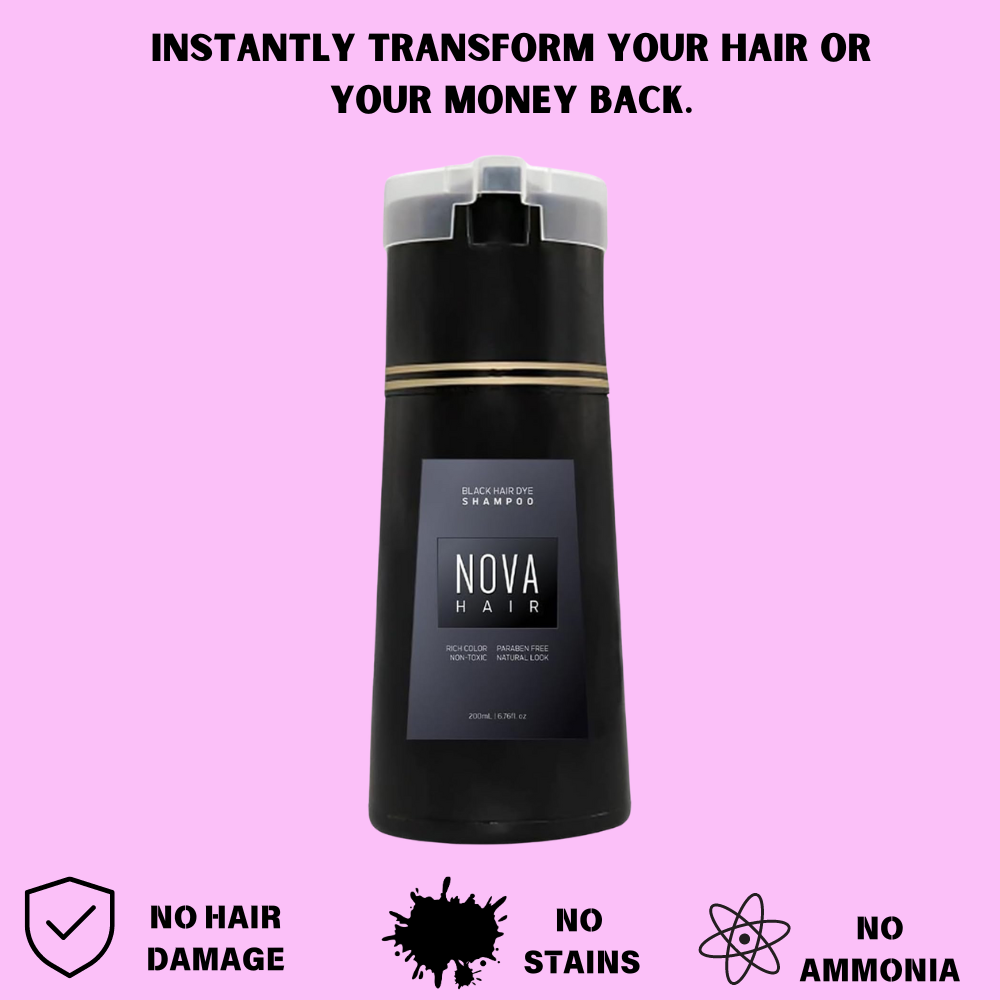 Nova Hair Original Instant Dye Shampoo