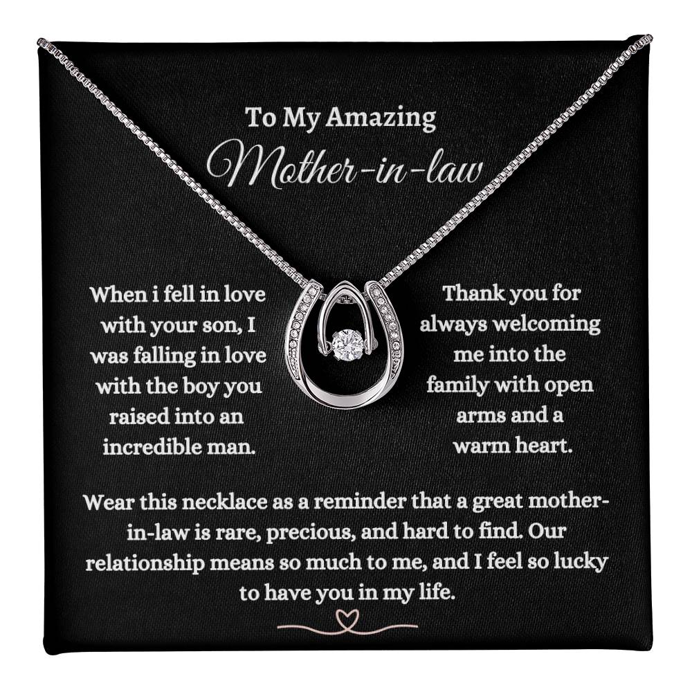 To My Mother In Law / Love  Lucky Destiny Necklace