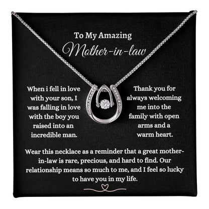 To My Mother In Law / Love  Lucky Destiny Necklace