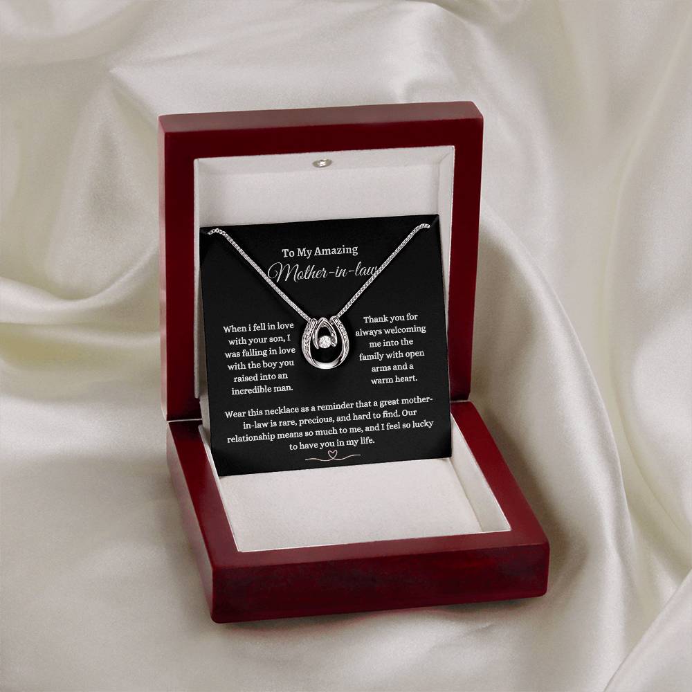 To My Mother In Law / Love  Lucky Destiny Necklace