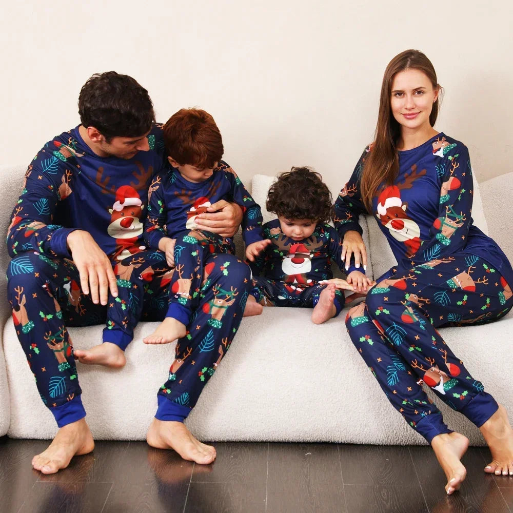 Festive Family Matching Pajamas Set