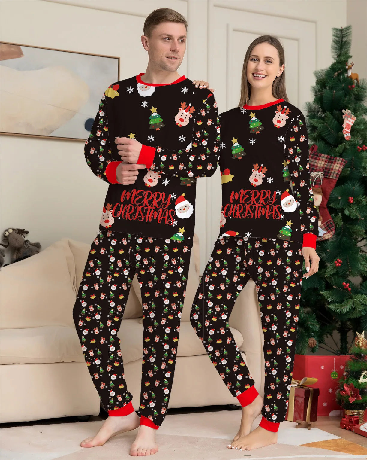 Festive Family Christmas Pajama Sets