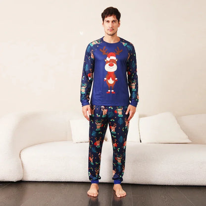 Festive Family Matching Pajamas Set